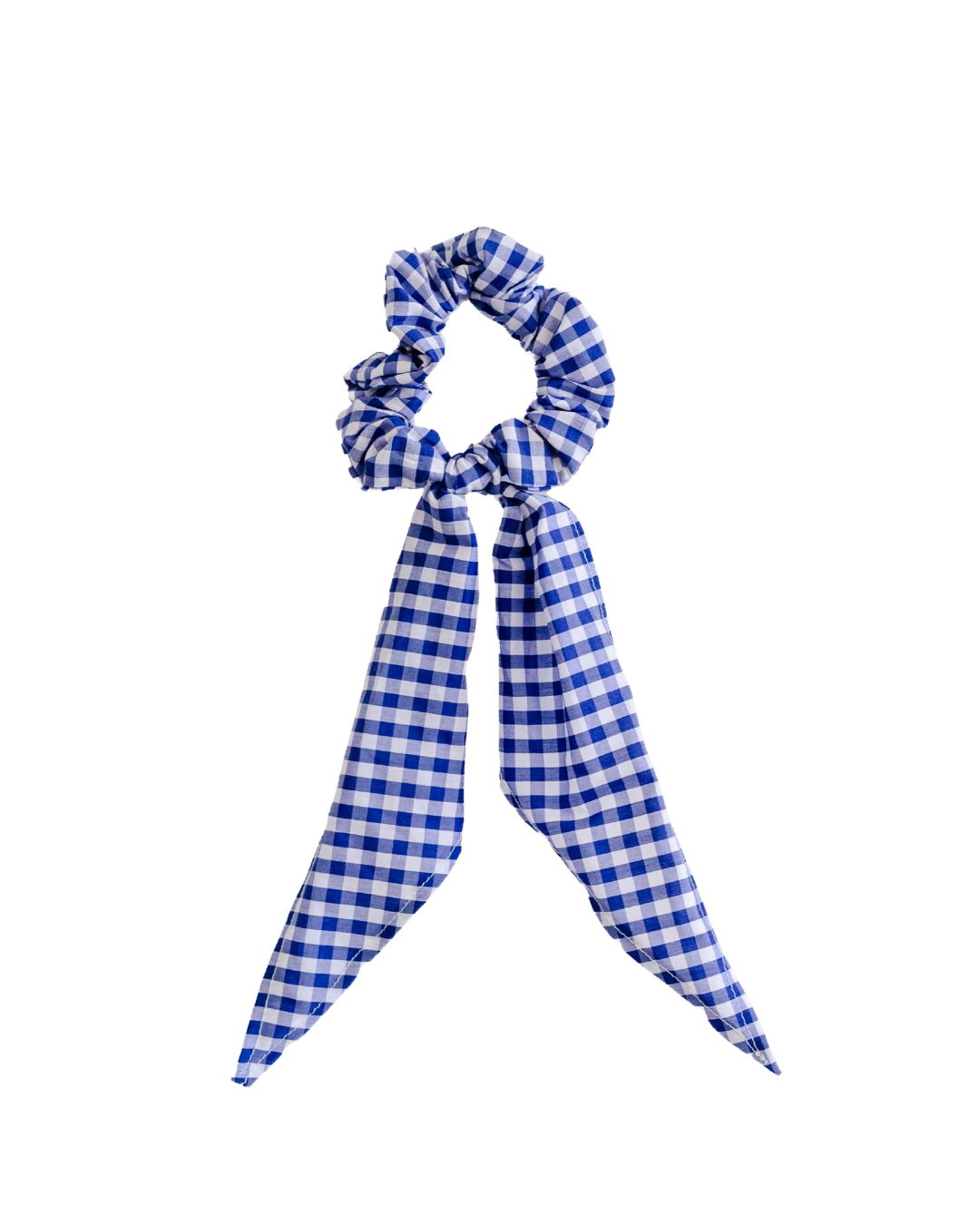 Gingham Bow Scrunchie