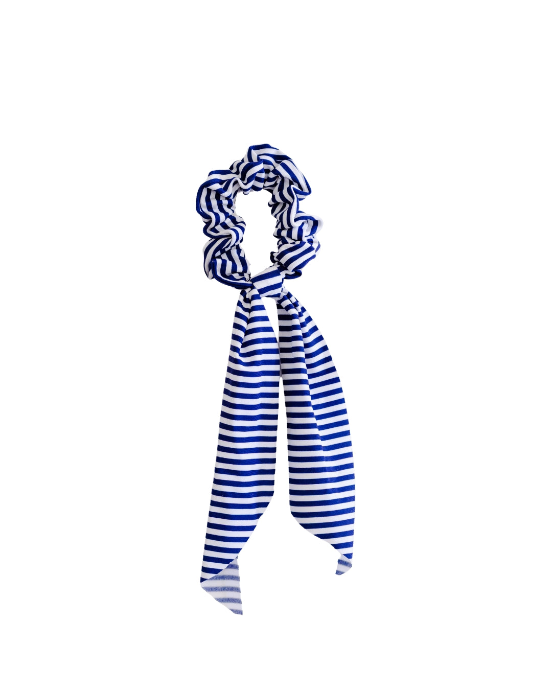 Breton Stripe Bow Scrunchie