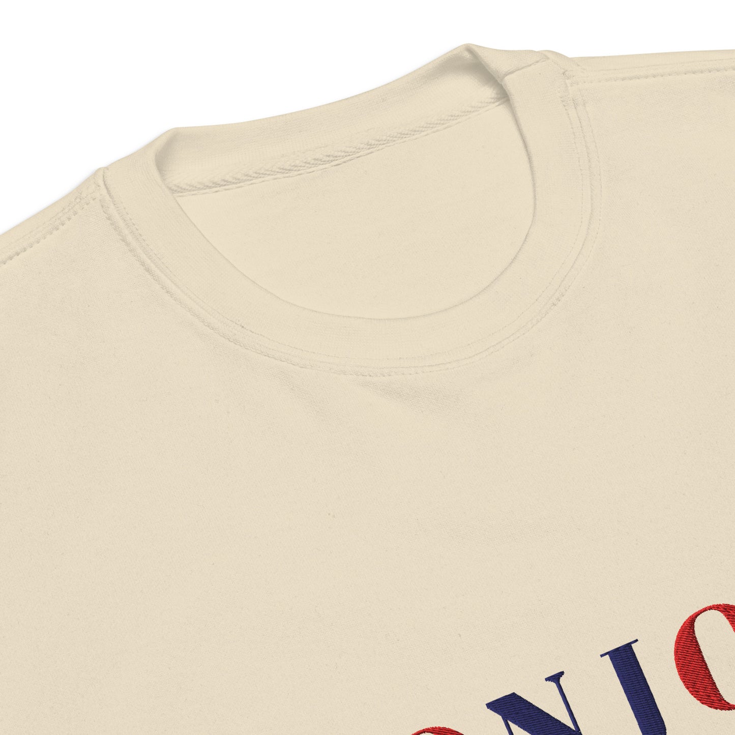Bonjour Embroidery Unisex Premium Sweatshirt