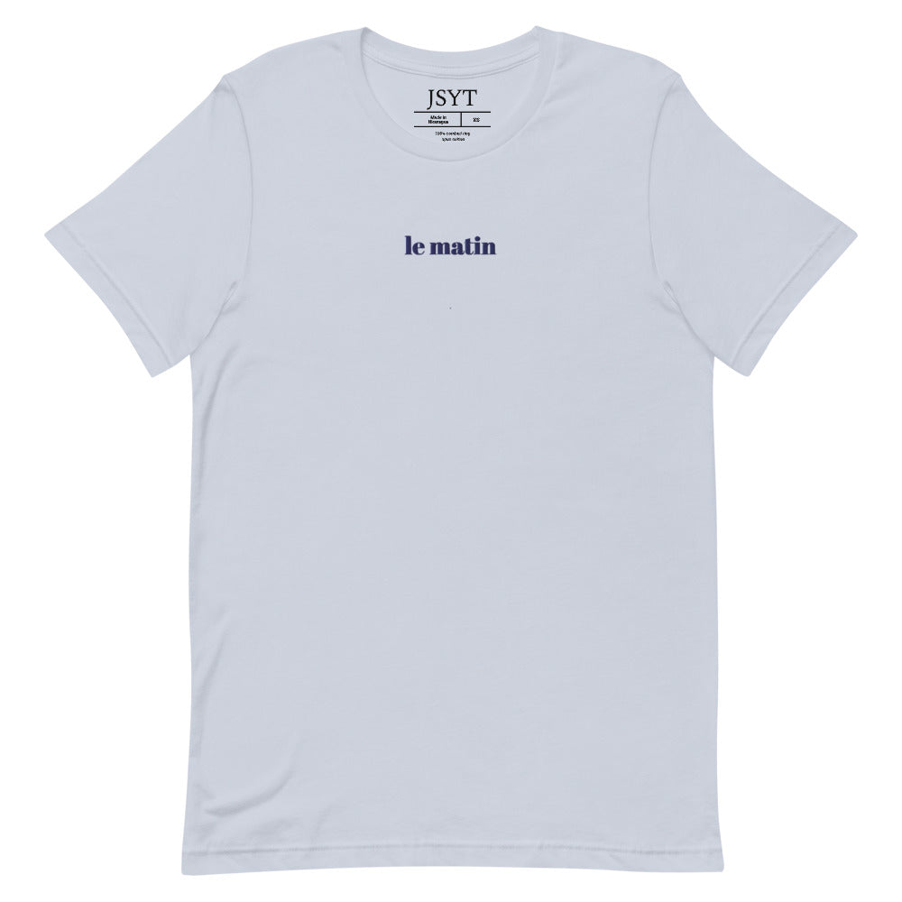 Le Matin Embroidered T-shirt