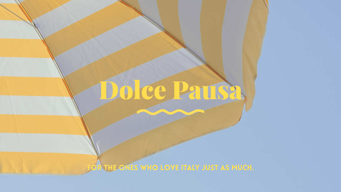 Dolce Pausa: A JSYT Holiday — Why We Made an Italian Pop-Up Collection