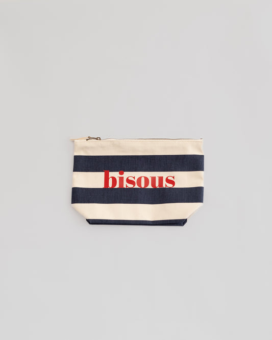 Bisous Zipper Pouch