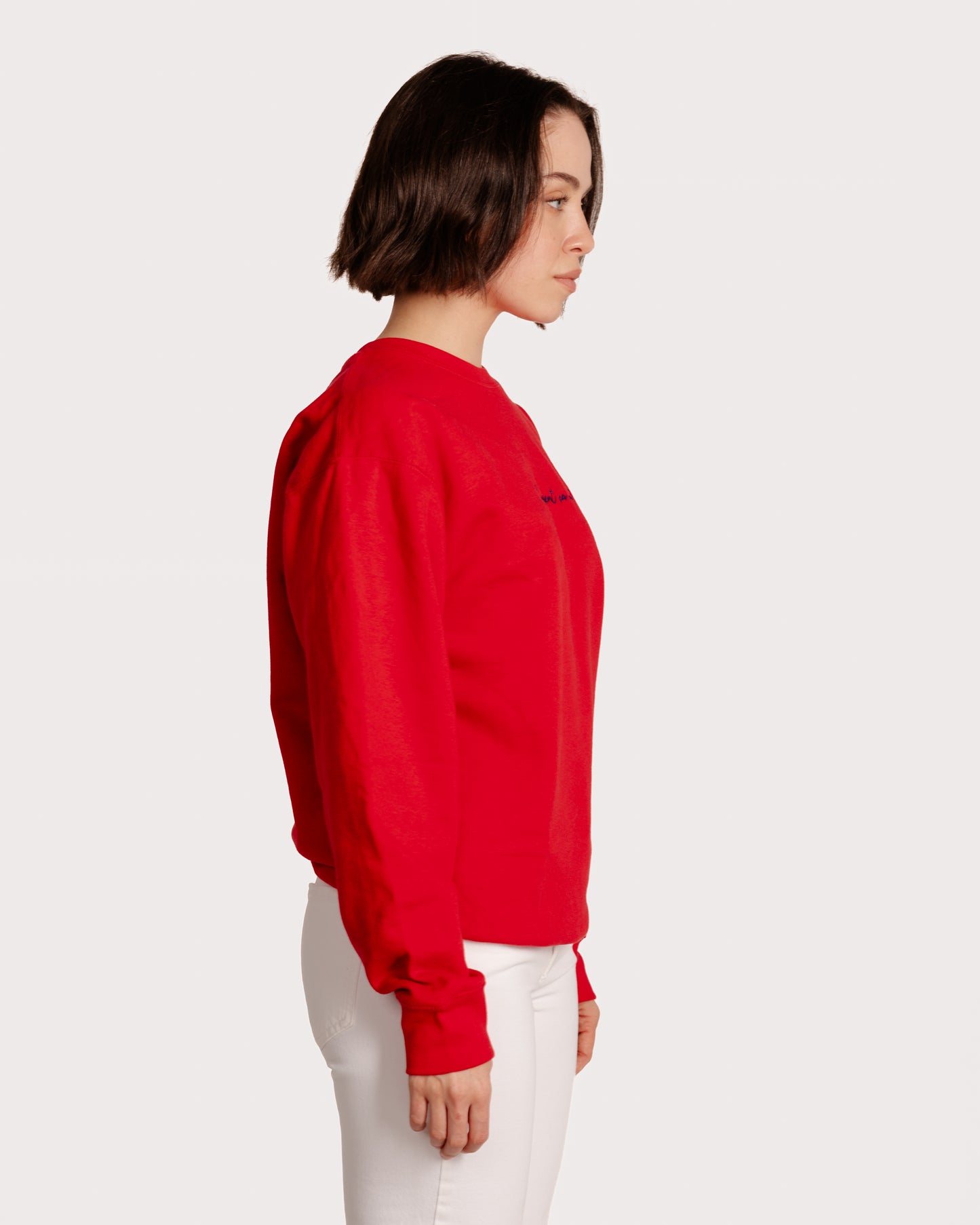 Comment ça va Embroidered Sweatshirt