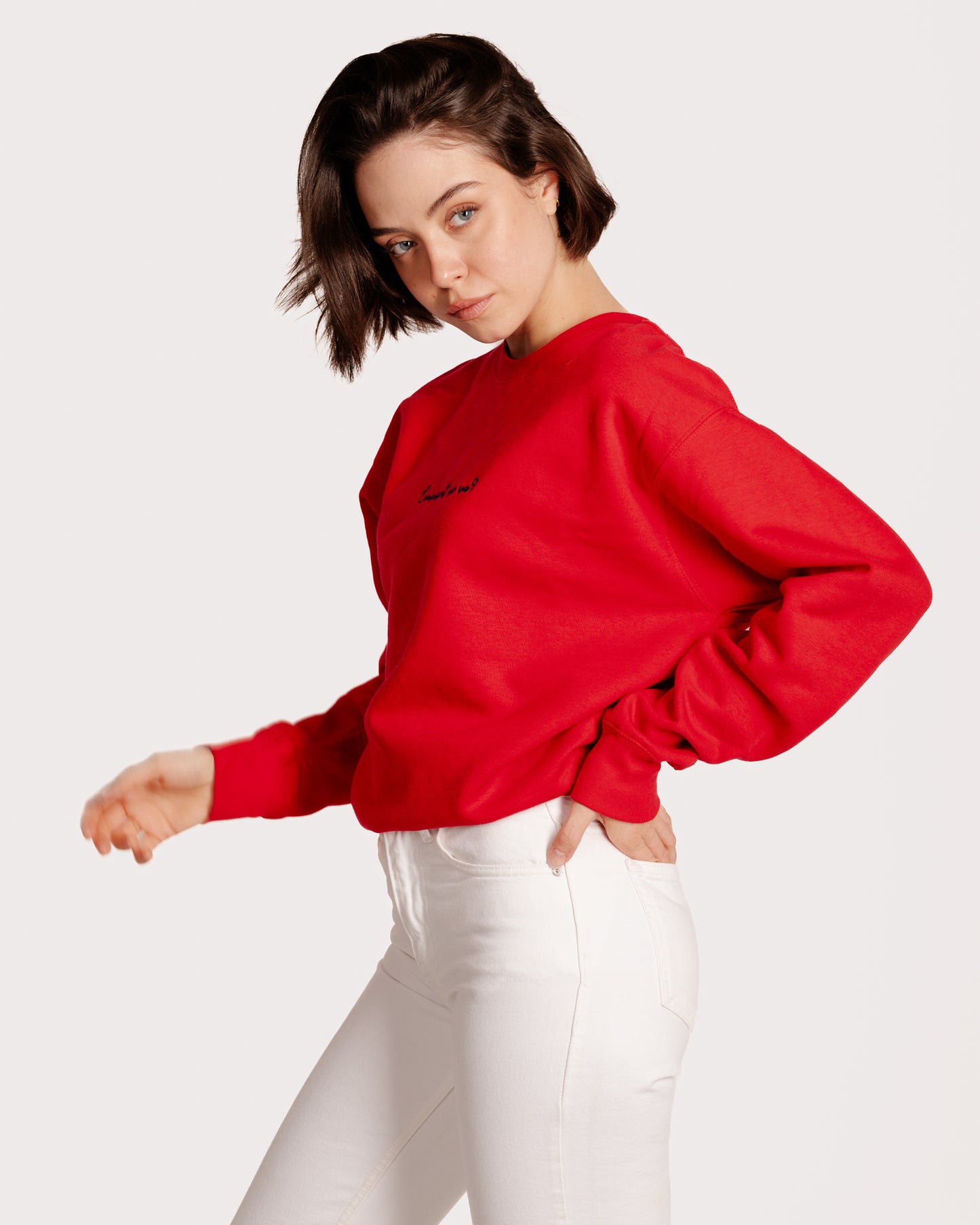 Comment ça va Embroidered Sweatshirt