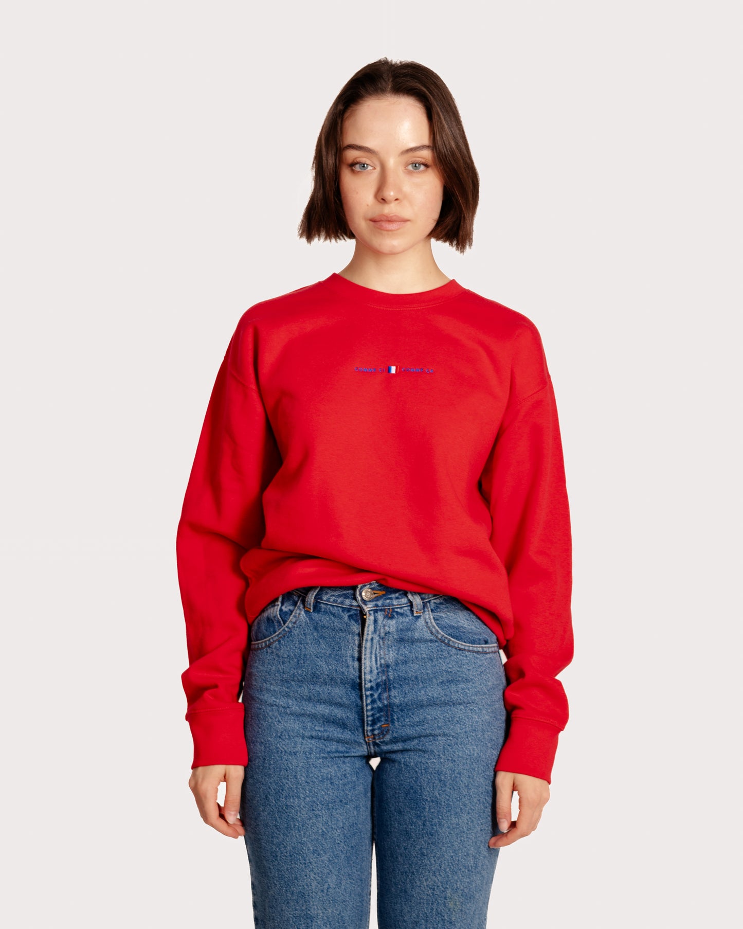 Comme ci comme ça Embroidered Sweatshirt
