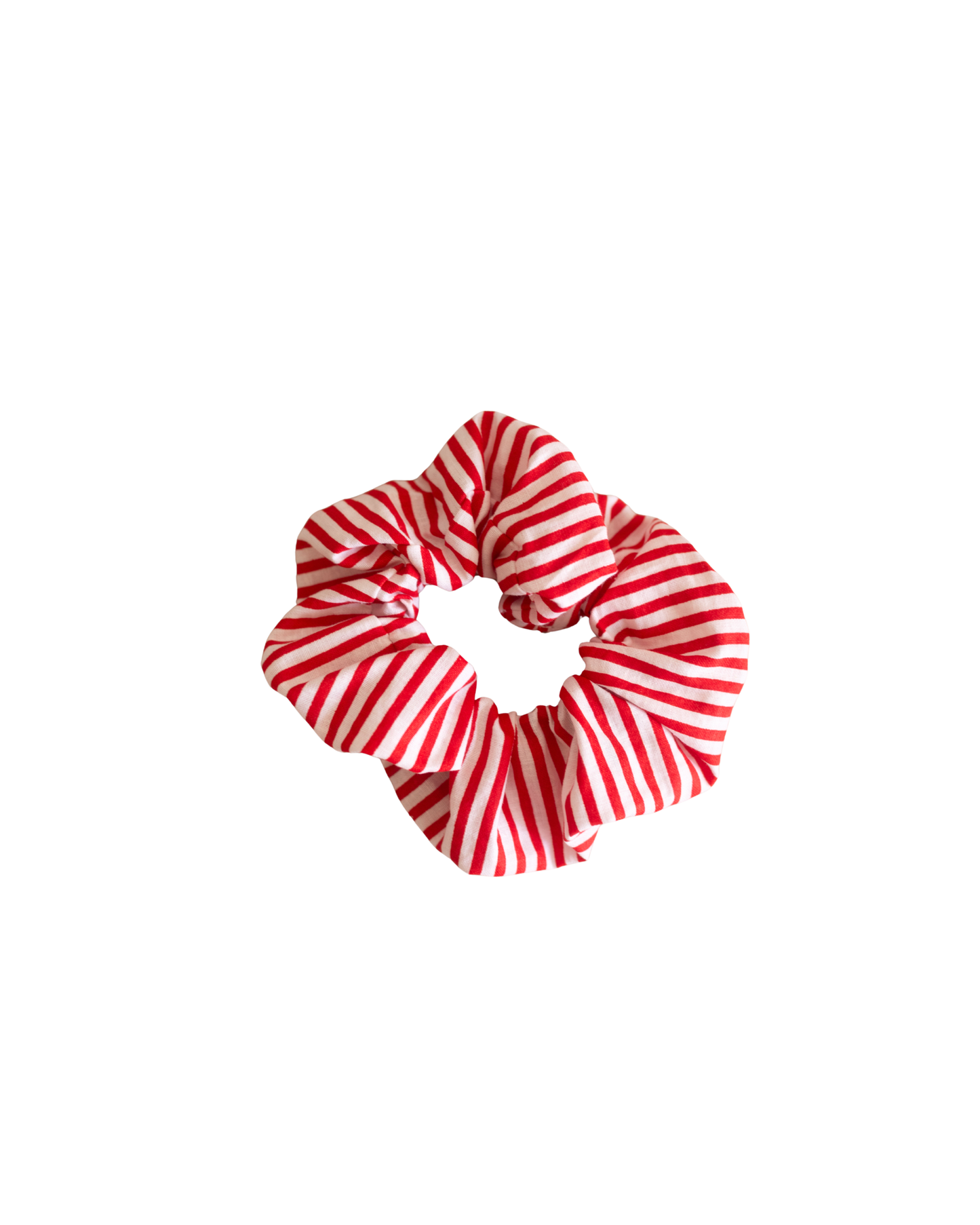 Riviera Large Scrunchie - Red Stripe