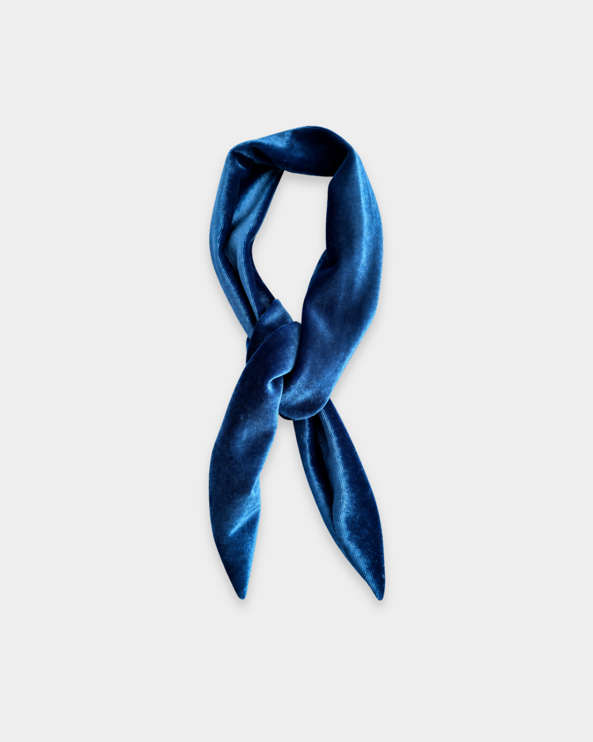Royal Blue Velvet Neckpiece