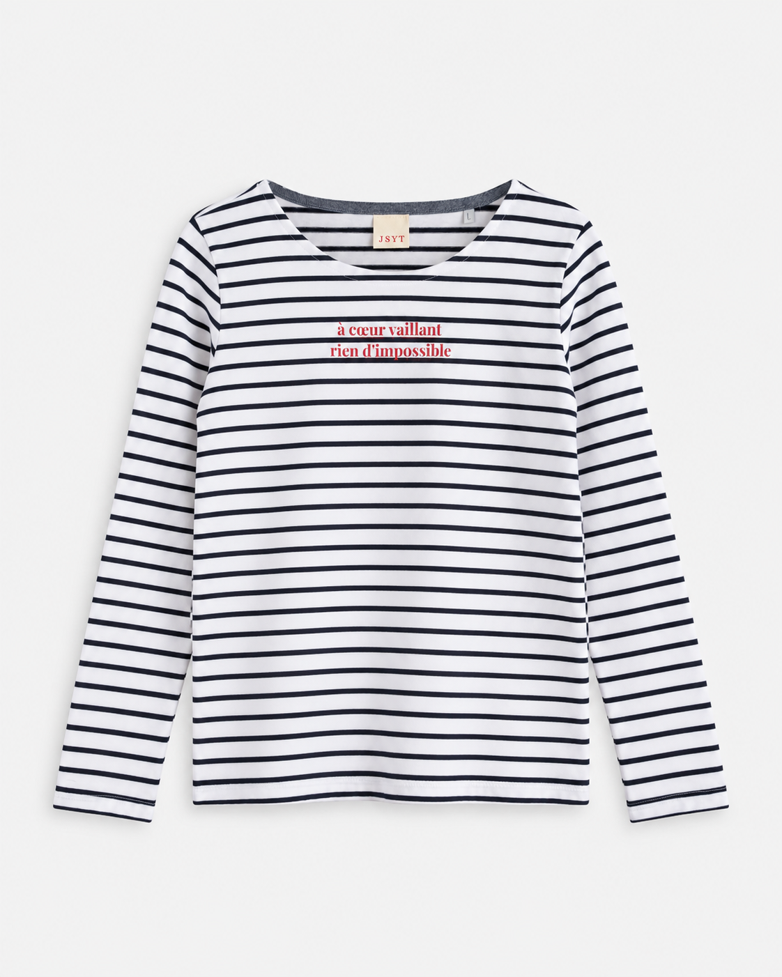 Breton Stripe Long-Sleeve Top