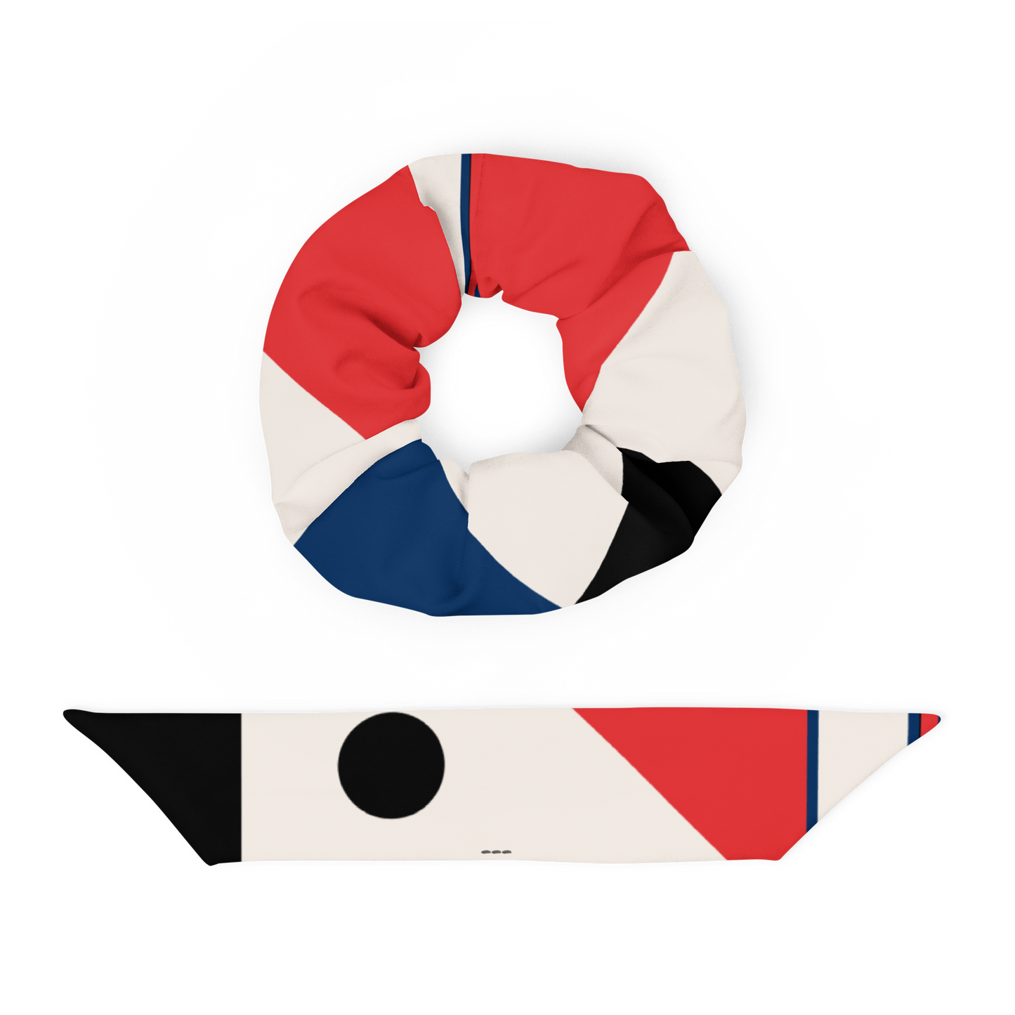 JSYT Tricolor Recycled Scrunchie