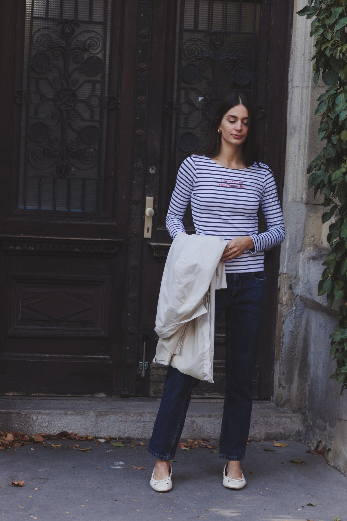 Breton Stripe Long-Sleeve Top