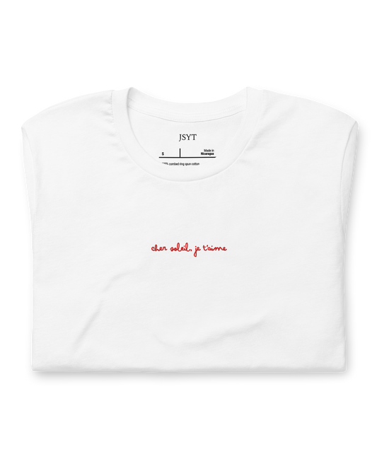 cher soleil je taime tee