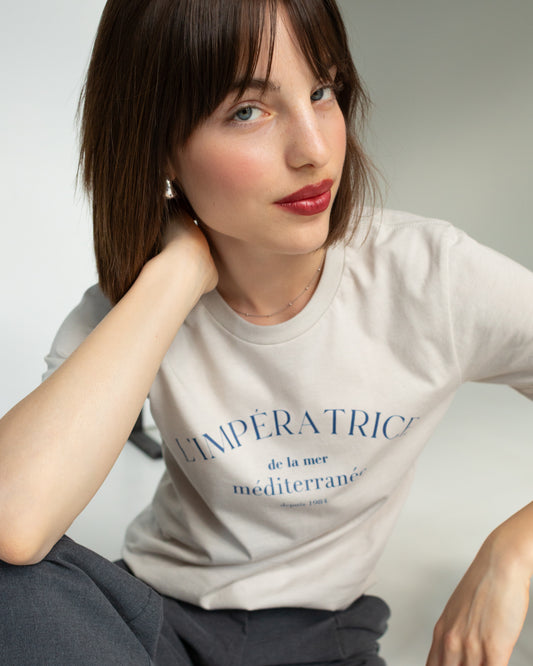 L’impératrice de la Mer Méditerranée T-Shirt – French-Inspired Unisex Tee