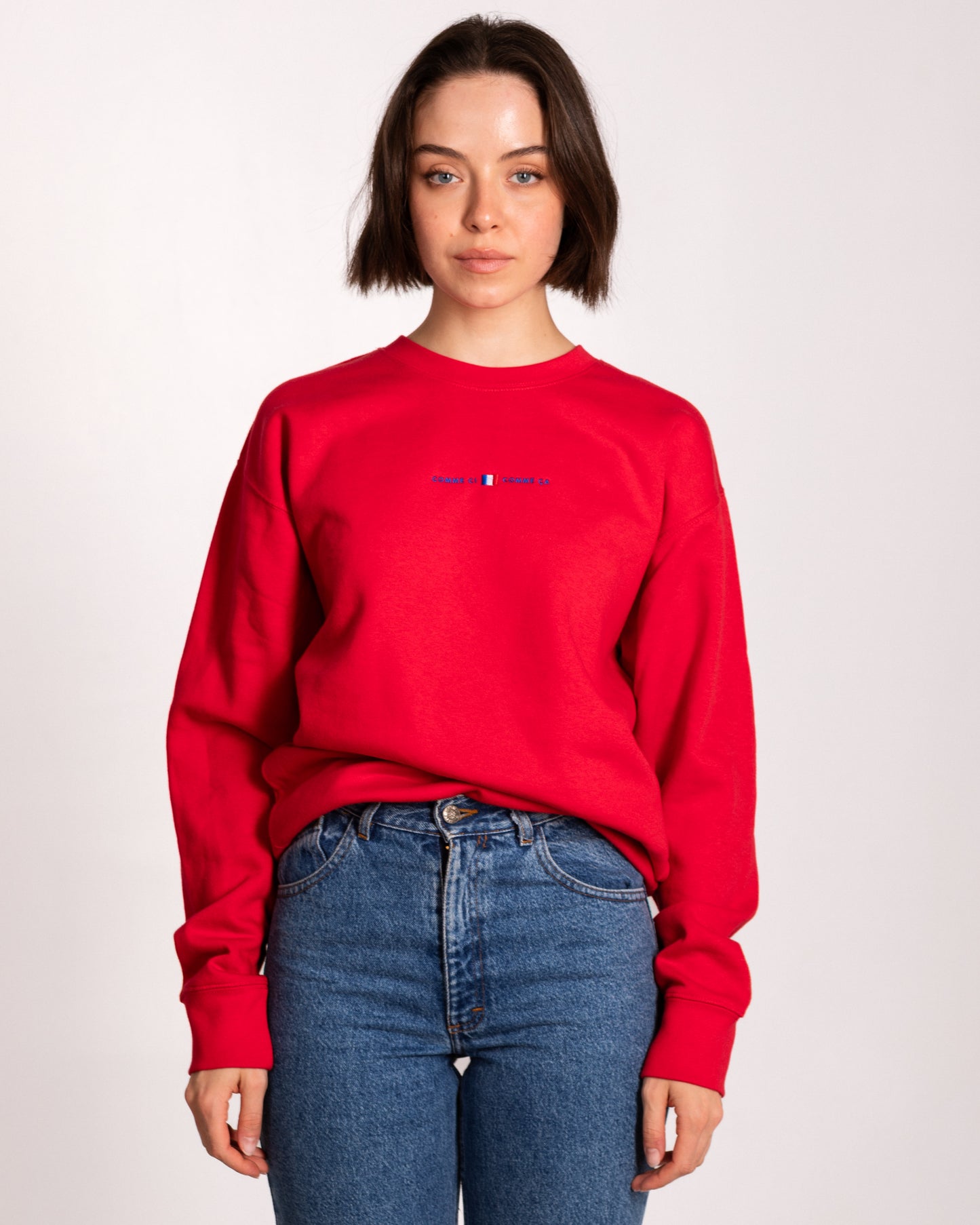 Comme ci comme ça Embroidered Sweatshirt