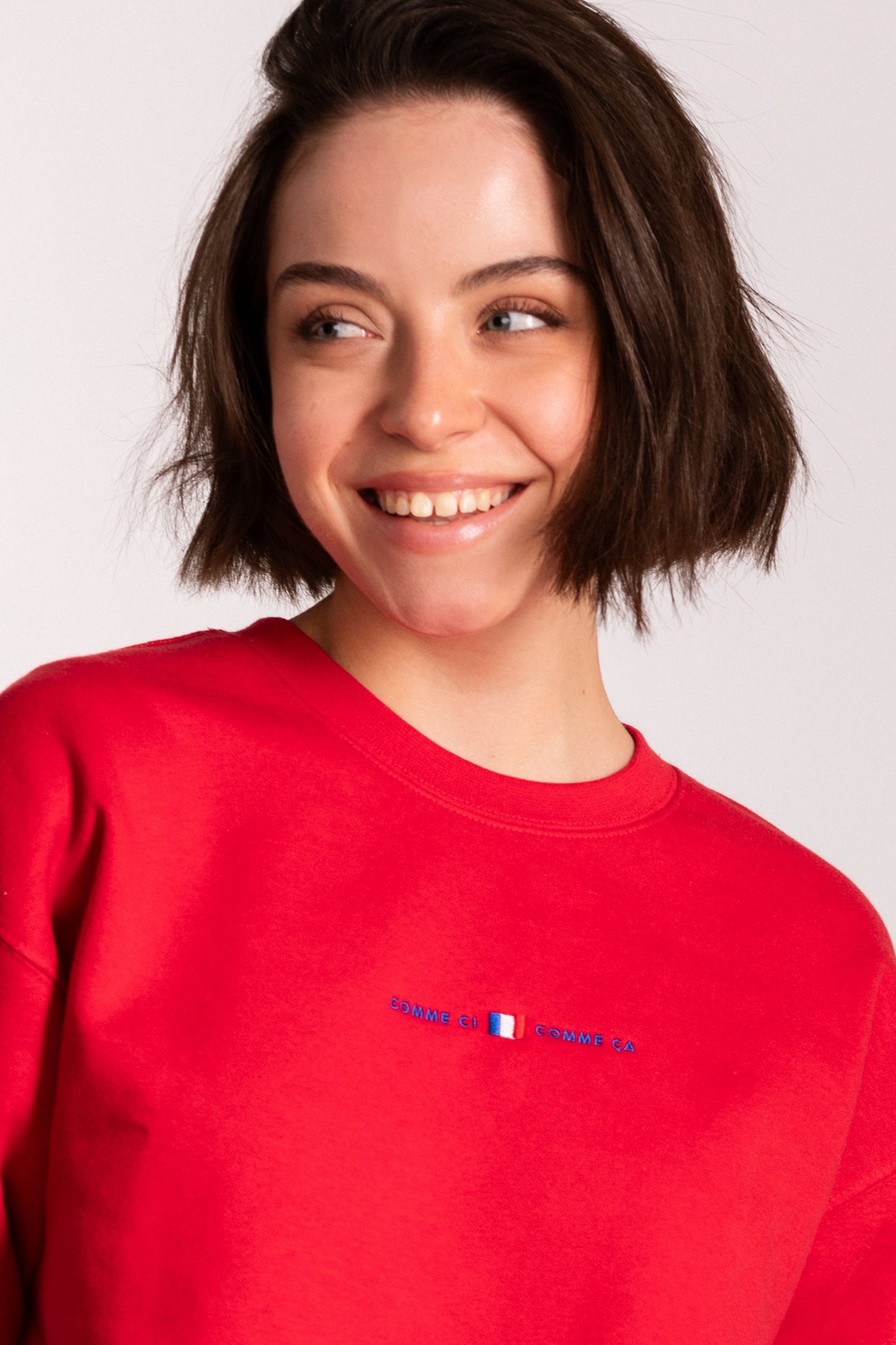 Comme ci comme ça Embroidered Sweatshirt