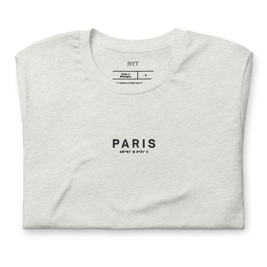 T-shirt with paris embroidery