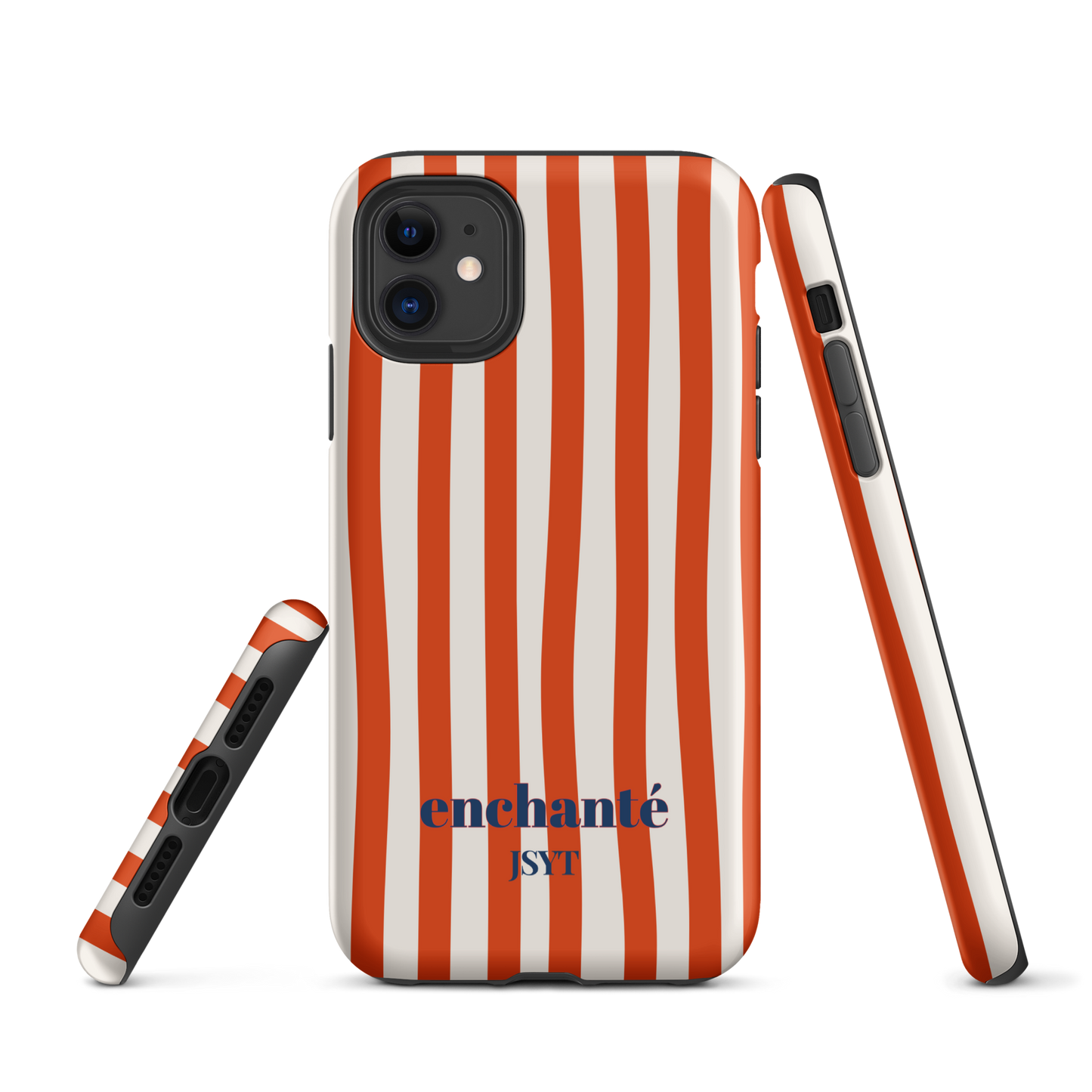 Red Breton Stripe Tough Case for iPhone®