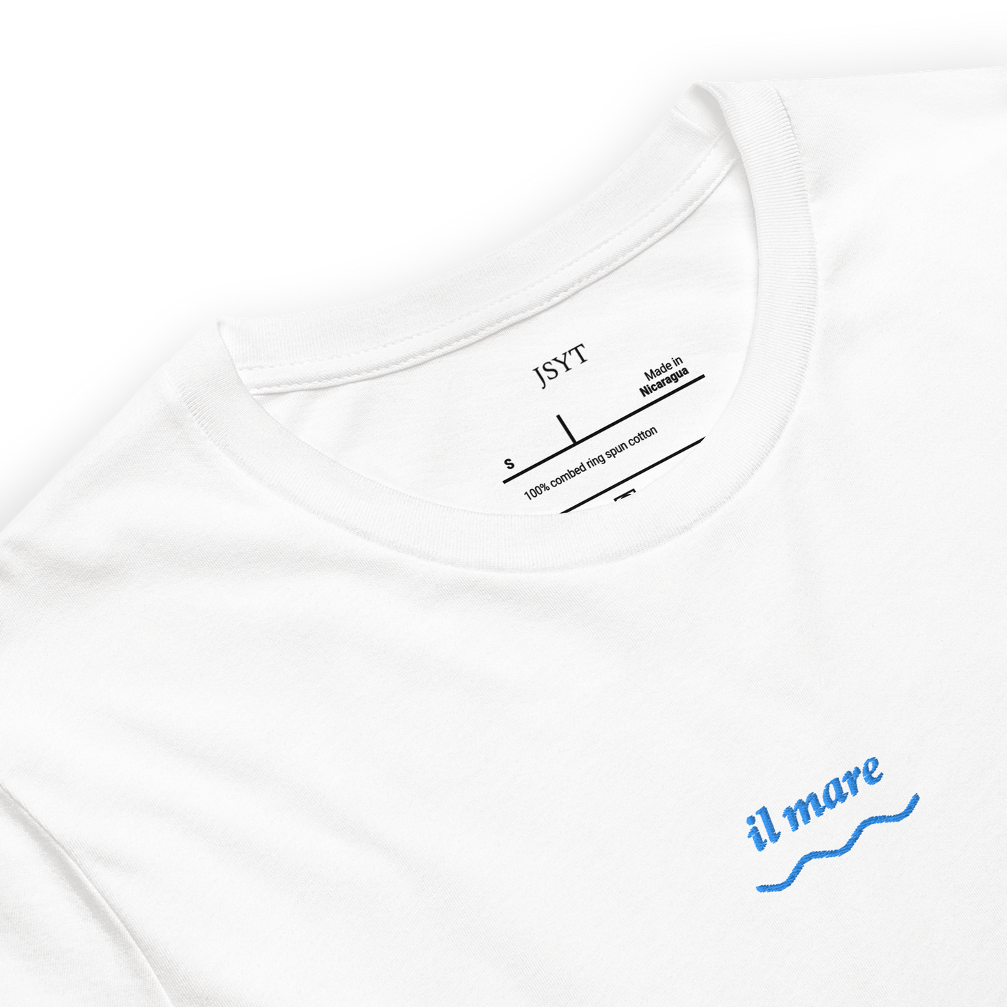 Il Mare Embroidered Tee — JSYT Dolce Pausa Collection