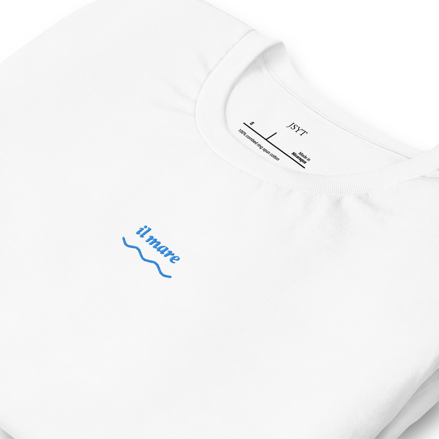 Il Mare Embroidered Tee — JSYT Dolce Pausa Collection